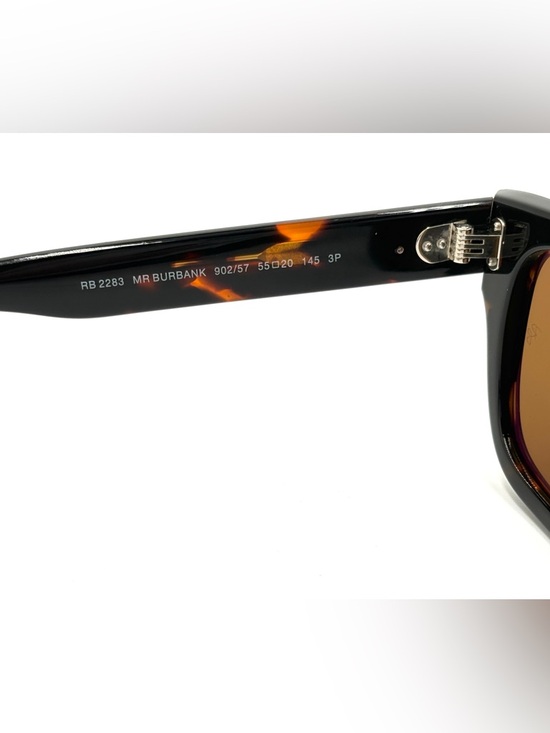 Ray-Ban Tortoiseshell Frame Sunglasses with Brown Polarized Lenses RB2283 992/57 - Picture 12 of 14